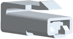 Obudowa do konektorów zaciskanych Wypust -pinowe Naturalny 28.5mm