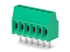 Klucz polaryzacyjny 6 -pinowe raster 2.54mm Montaż pionowy Męski Molex