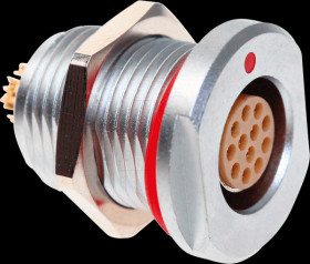 CCM3S1/12 CamCirc Fixed Socket Through Panel 1031 Size 12 Pole