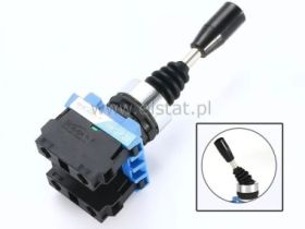 Joystick przemysłowy; 2 położenia; stabilny; 2x NO