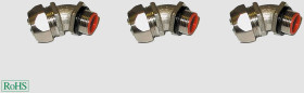 Helukabel 905756 Złącze śrubowe do węża srebrny 1 1/2'' NPT 45° 10 szt.