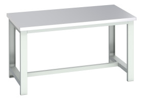 Stół warsztatowy szer. 900mm maks. obciążenie: 450kg Podstawowy stoł Blacha stalowa dł. 1500mm wys. 840mm
