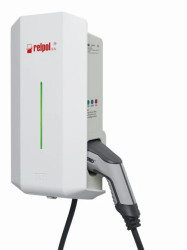 Stacja ładowania Wallbox Moc 7,4kW RCBO typ A DC licznik przewód z wtyczką Typ 2 353407