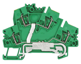 Zacisk PE Weidmuller poziomy: PodwójnyZacisk Z raster: 5.1mm 800 V