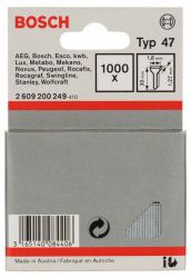 Gwóźdź, typ 47, 1,8 x 1,27 x 30 mm Bosch Accessories 2609200249, N/A, Wymiary (D x S) 30 mm x 1.8 mm, 1000 szt.
