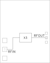 Passive ×3 Frequency Multiplier, 24 - 30 GHz Input
