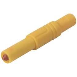 SKS Hirschmann 934 097-103 4mm Safety LAS S G Lamella Plug 1000V 24A Yellow