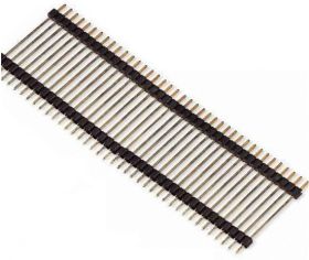 GOLDPIN LISTWA WTYK KOŁKOWA MĘSKA 1x40 PROSTA DLUGA DYSTANSOWA