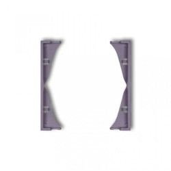 MINI Ramka pośrednia do gniazd podwójnych wrzosowa 50MRP-2