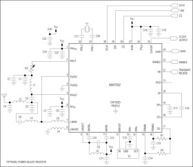 Low-Cost, Crystal-Based, Programmable, ASK/FSK Transceiver with Fractional-N PLL