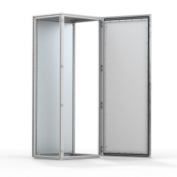 Szafka wolnostojąca, MCS, drzwi: 1, Stal miękka, 2000 x 400 x 600mm, IP55, Spawana