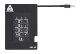 Dysk twardy przenośny Aegis Bio 3, 1 TB, USB 3.0, zewnętrzny, Apricorn