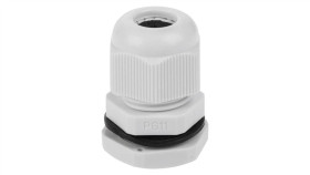 Dławnica Kablowa 5,5-10Mm Ip67 Gwint Calowy Jasnoszara Pg11
