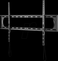 461917 TV wall bracket, 60" to 120" max. 120 kg, rigid, black