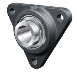 Zespół łożysk – z kołnierzami średnica wew 40mm Oprawa łożyskowa kołnierzowa liczba otworów 3 INA