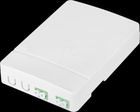 DN-931096 FTTH housing, 2x LC/APC duplex, wall mounting