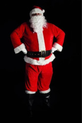 Strój Mikołaja LUX 5-częściowy rozmiar XL-XXL 39-253