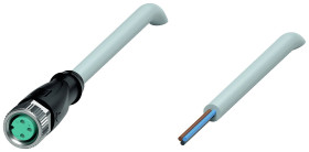 Pepperl+Fuchs 240799-100004 Złącze konfekcjonowane czujnika/aktuatora V3-GM-7,5M-PUR, piny: 3, 7.5 m, 1 szt.