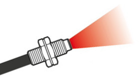 Czujniki fotoelektryczne Panasonic Śruba M6 Plastik