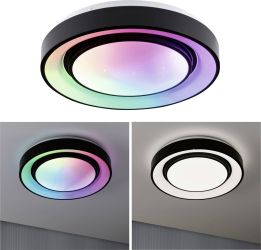 Lampa sufitowa LED Paulmann Rainbow 70544 11.00 W 2650 lm czarny, biały