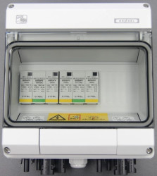 Zestaw przyłączeniowy PV - DC 2 łańcuchy PV 2 SPD CITEL typu 2 KV PV DC2 600002/C