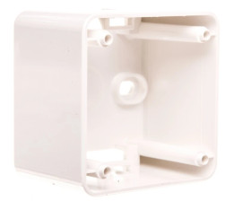 Berker Integro Puszka natynkowa pojedyncza wysoka śnieżnobiały połysk 9115109