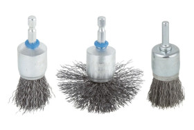 Szczotka pędzelkowa 25mm drut falisty trzpień WF2126000