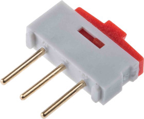 Przełącznik SIP 2-pozycyjny SPDT THT 500 mA przy 24 V -40 → +85°C