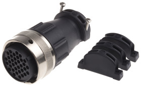 Złącze wielostykowe przemysłowe 35-pinowe Montaż na kablu Gniazdo ITT Cannon