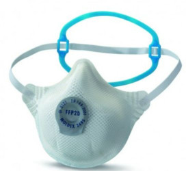 Maska oddechowa Jeden rozmiar Niebieski, biały Aparat oddechowy