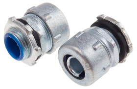 Łącznik do kanałów kablowych RS PRO gwint M16 6.35mm Adapter Zinc Alloy