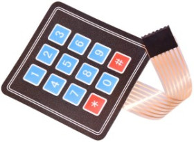 Klawiatura membranowa 4x3 12 przycisków