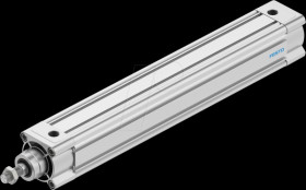 8165592 Standard cylinder, DSBC, dia. 63 mm, M16x1.5, G3/8, D3, PPSA