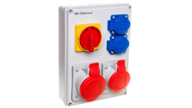 Rozdzielnica Budowlana (1X 5P/16A 1X 5P/32A)/400V 2X 2P+Z/16A 250V Rsk-1 940002