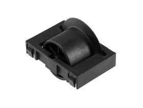 Rolka transportowa śr: 24mm dł: 33.3mm Stal powlekana cynkiem RS PRO