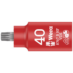 Wera 05004924001 8767 B VDE HF TORX&#xAE; Zyklop Bit Socket 3/8&quot; Drive TX 40 x 55 mm