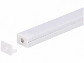 Zaślepka PCV Standard biała z otworem