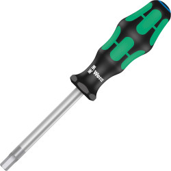 Wera 05023130001 354 Kraftform Plus Screwdriver Hex-Plus 8.0/100
