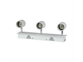VT-790 Lampa sufitowa trzonek: 3xGU10 biały 3619 V-TAC