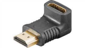 Adapter Kątowy Hdmi™, Pozłacany - Połączenie Typu Gniazdo Hdmi™ (Typ A)