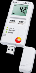 0572 1845 testo 184 H1 humidity and temperature USB data logger