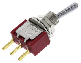 Przełącznik Wł.-wł. średnica wycięcia 1.85mm SPDT TE Connectivity Płytka drukowana