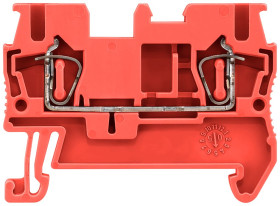Zacisk do montażu na szynie DIN Siemens poziomy: 1 14AWGsprężynowa 8WH 800 V