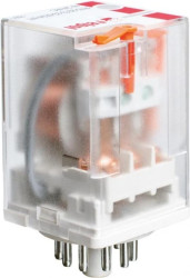Przekaźnik przemysłowy 3P 10A 24V AC R15-2113-23-5024-WT 804456