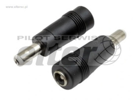 Wtyk zas. 3,0/6,3mm - gniazdo 2,1/5,5mm