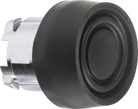 Schneider Electric ZB4BP2S ZB4BP2S Element czołowy dla przycisku resetowalny (Ø) 22 mm nieoznakowany chrom, czarny 1 szt