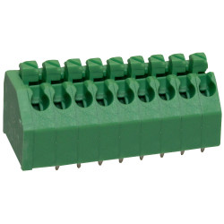 Camblock Plus CSTBP45VDA/9 3.5mm 45 Degree Screwless T/Block Pin Setting A 9p