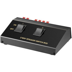 Goobay 60928 2-port speaker changeover switch individually connectable