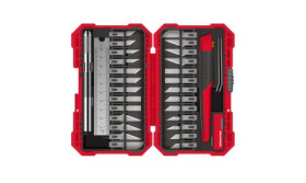 Zestaw noży tapicerskich, typ: Nóż, rozmiar: 1, 3, 4, 10, 11, 12, l. łopatek: 26