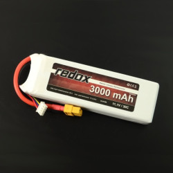 Pakiet Li-Pol Redox 3000mAh 30C 3S 11,1V